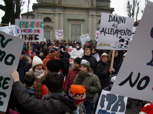 Foto manifestazione calvatone 